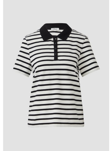s.Oliver Polo-Shirt in 99H7_schwarz