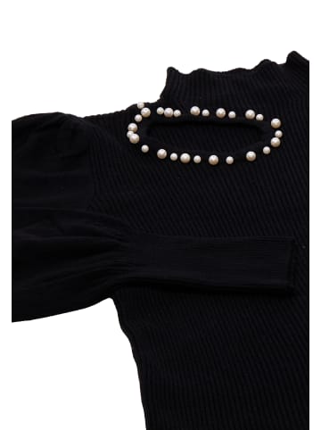 NAEMI Strickpullover in Schwarz