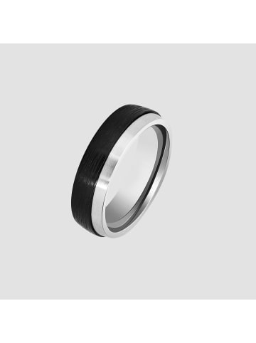 Adeliás Herren Ring aus Edelstahl in weiß