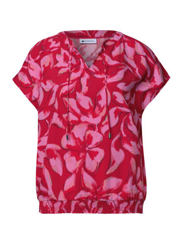 Street One Blusentop in rot rosa - 0001