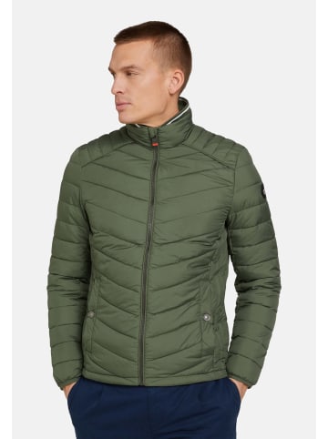 Tom Tailor Jacke 'Lightweight' in dunkelgrün