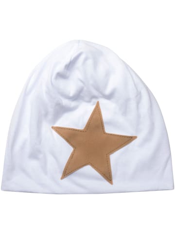 styleBREAKER Beanie Mütze in Weiß