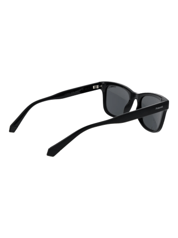 Polaroid Unisex Sonnenbrille Rechtwinklig Schwarz