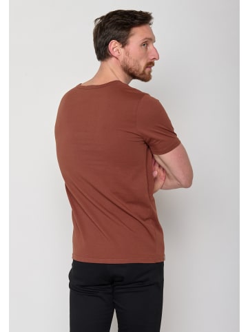 GreenBomb T-Shirt Basic in Muskatnuss