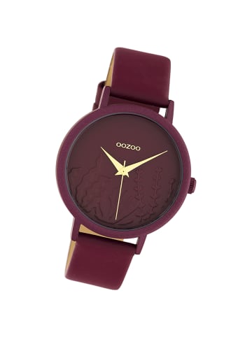 Oozoo Armbanduhr Oozoo Timepieces violett, lila mittel (ca. 35mm)