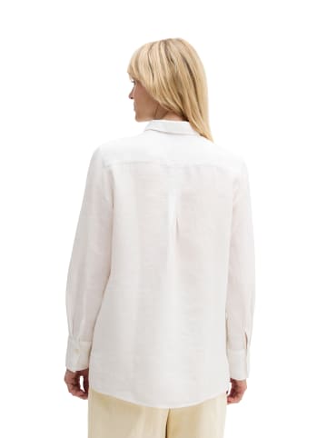 Marc O'Polo Leinen-Bluse regular in Weiß