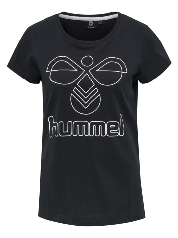 Hummel Hummel T-Shirt Hmlsenga Damen Atmungsaktiv in BLACK