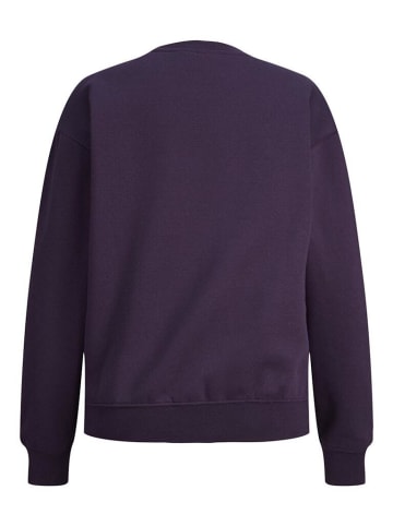 JJXX Sweatshirt in purple velvet
