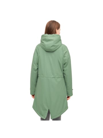 Derbe Friese Tidaholm Leo Parka in hedge green/leo