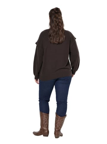 Studio Untold Pullover in pinienbraun