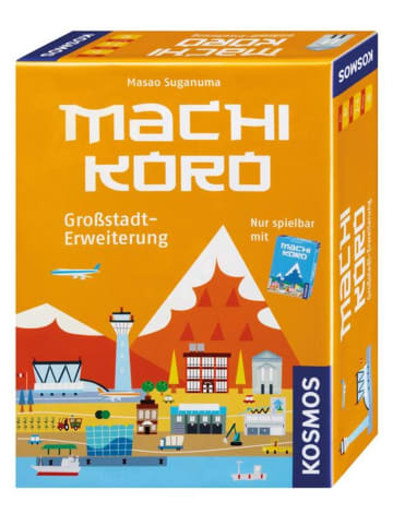 Franckh-Kosmos Machi Koro - Großstadterweiterung | Für 2 - 4 Spieler ab 8 Jahren.