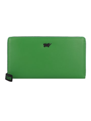 Braun Büffel Capri Geldbörse RFID Leder 19 cm in grün