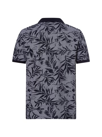 FYNCH-HATTON Poloshirt in marine grau