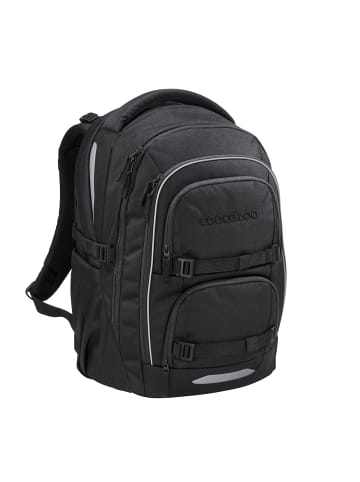 Coocazoo Schulrucksack PORTER "Black Coal" in Schwarz
