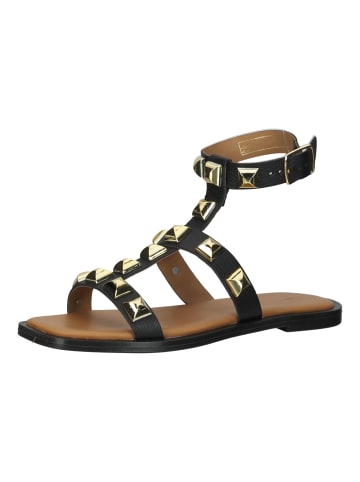 Venturini Milano Sandalen in Schwarz/Gold