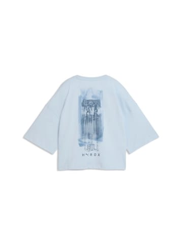 Puma Top "W Puma X Hyrox Cropped Lifestyle Tee" in Grau