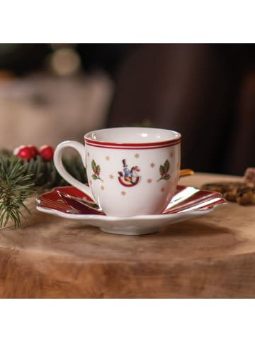 Villeroy & Boch 6er Set Espressotassen mit Untertassen Toy's Delight 70 ml in bunt