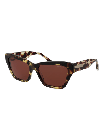 Trussardi Damen Sonnenbrillen Katzenauge Havanna