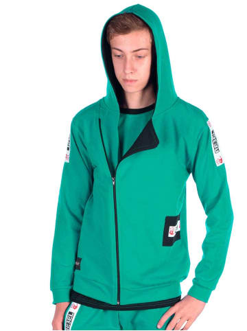 BEZLIT Sweatjacke in Grün