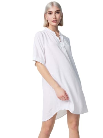 PM SELECTED Oversized Longshirt in Weiß