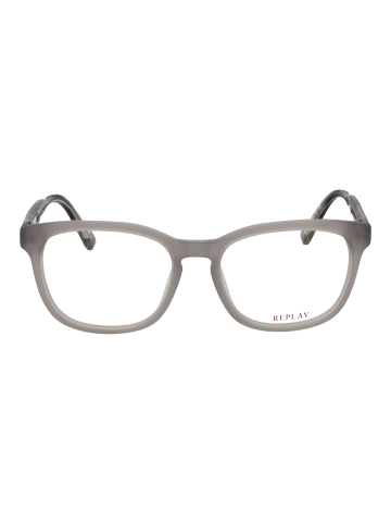 Replay Unisex Optische Fassungen Oval Grau