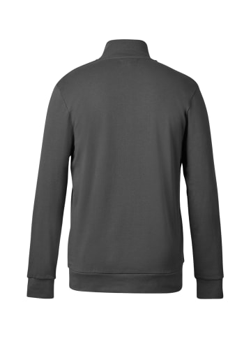 MCS Sweatshirt mit Halbreißverschluss Clement in Iron Gate