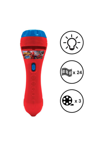 Lexibook Spider-Man Geschichten-Projektor und Taschenlampe