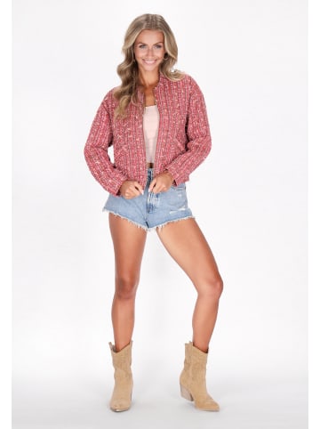 IZIA Women Jacket in rose red