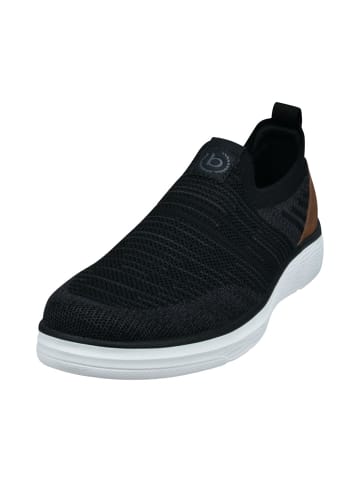 Bugatti Slip on in schwarz