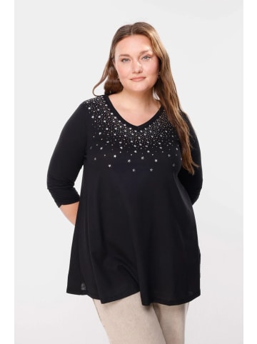 Shape Of You Blouse in Schwarz