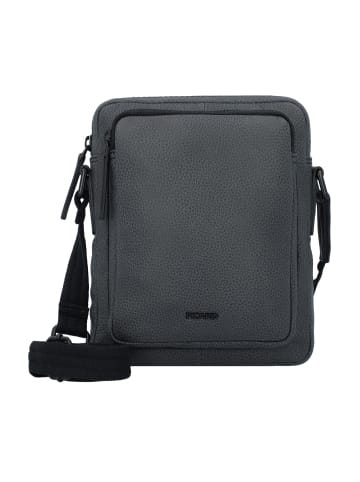 PICARD Casual Umhängetasche Leder 18 cm in schwarz