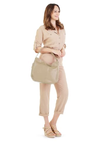 Cluty Shopper echt Leder in beige