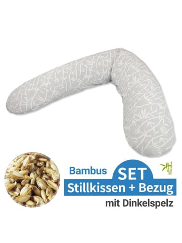 Theraline Stillkissen Das Original mit Dinkelspelz-Füllung in grau