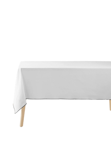 Douceur d’Intérieur Tischdecke aus Baumwolle MISTRALINE in Weiß, 140 x 240 cm