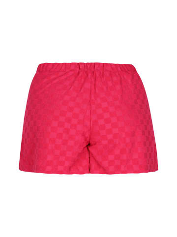 Swirly Women Plus Size Shorts in Pink