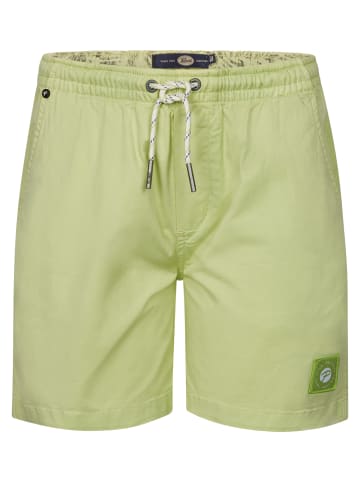 Petrol Industries Chino-Shorts mit Tunnelzug Angler in Grün