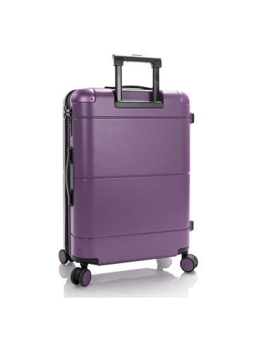 Heys Zen 4 Rollen Trolley M 66 cm mit Dehnfalte purple