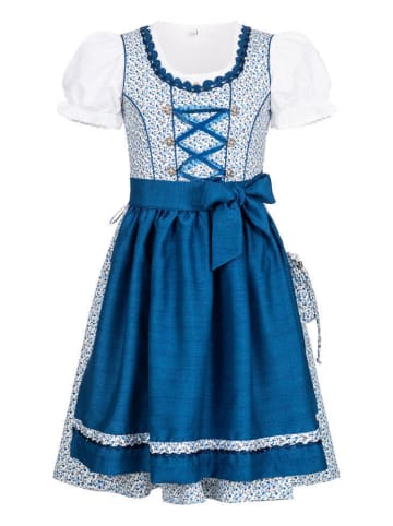 Nübler Kinderdirndl 3-teilig Doris in Blau