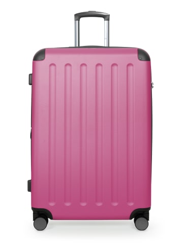 Hauptstadtkoffer Spree - Großer Koffer erweiterbar XL Trolley Aufgabegepäck, TSA, in Pink