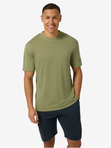 super.natural CASUAL RIB BIO J TEE in grün
