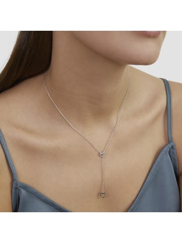 s.Oliver Kette aus Silber mit Herz Details in silber