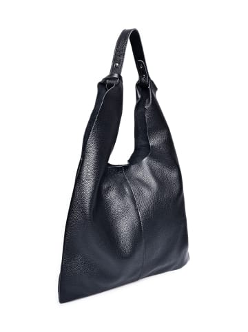 Carla Ferreri Henkeltasche in Schwarz