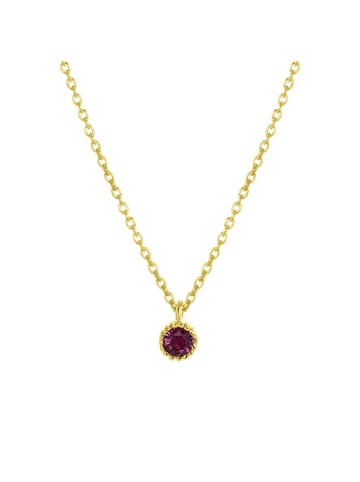 Lucardi 925 Silber Halsketten "Monat Juli"