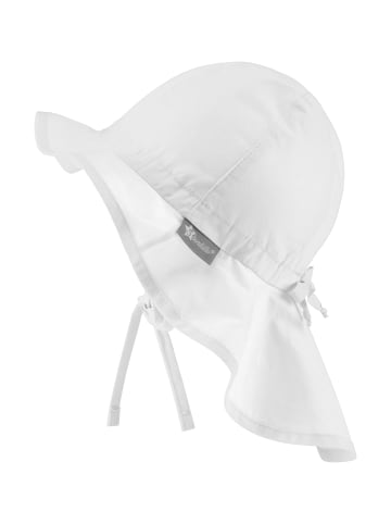Sterntaler Sonnenhut uni in weiß