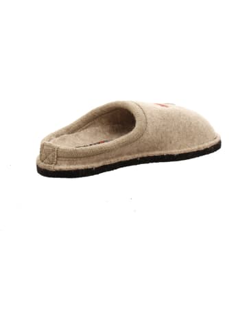 HAFLINGER Hausschuh in beige