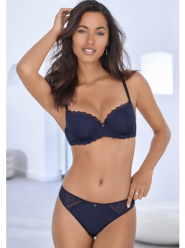 LASCANA Tanga in dunkelblau