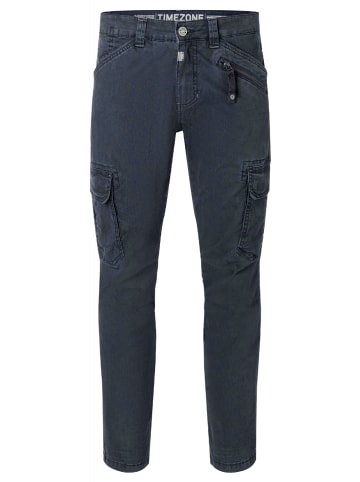 Timezone Cargo Denim Hose Regular Fit Stretch Jeans Regular BenTZ in Blau