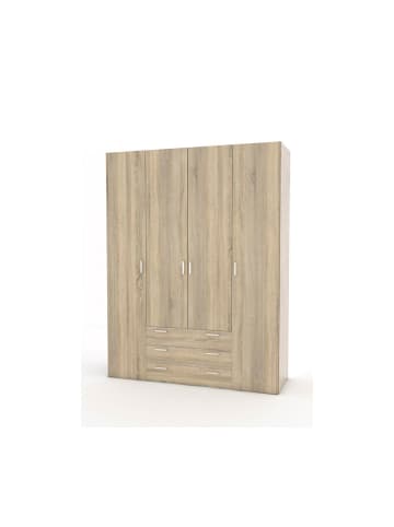ebuy24 Kleiderschrank Spell Eiche Dekor 154 x 50 cm