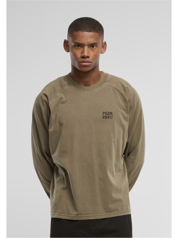 PEGADOR Long Sleef in vintage faded olive