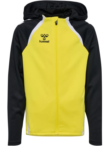 Hummel Reißverschluss Jacke Daumenlöcher Hmllead Kinder in BLAZING YELLOW/BLACK